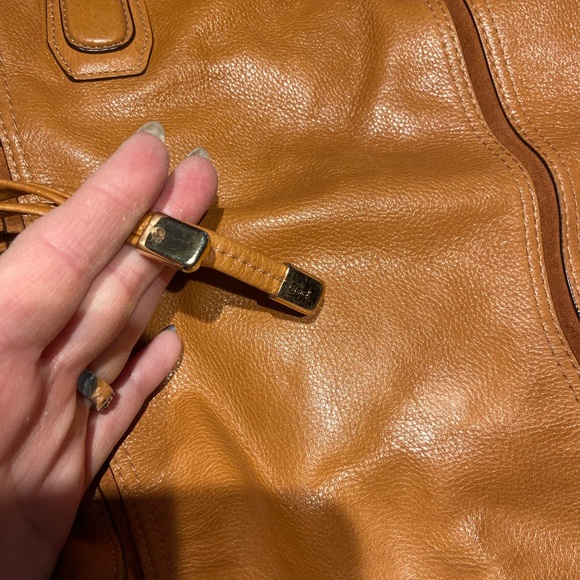 Vintage Tan coach purse - Picture 12 of 15